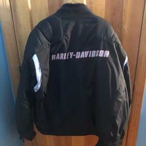 AUTHENTIC HARLEY DAVIDSON MOTORCYCLE RIDING JACKET